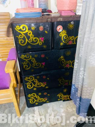 RFL Wardrobe Black Colour